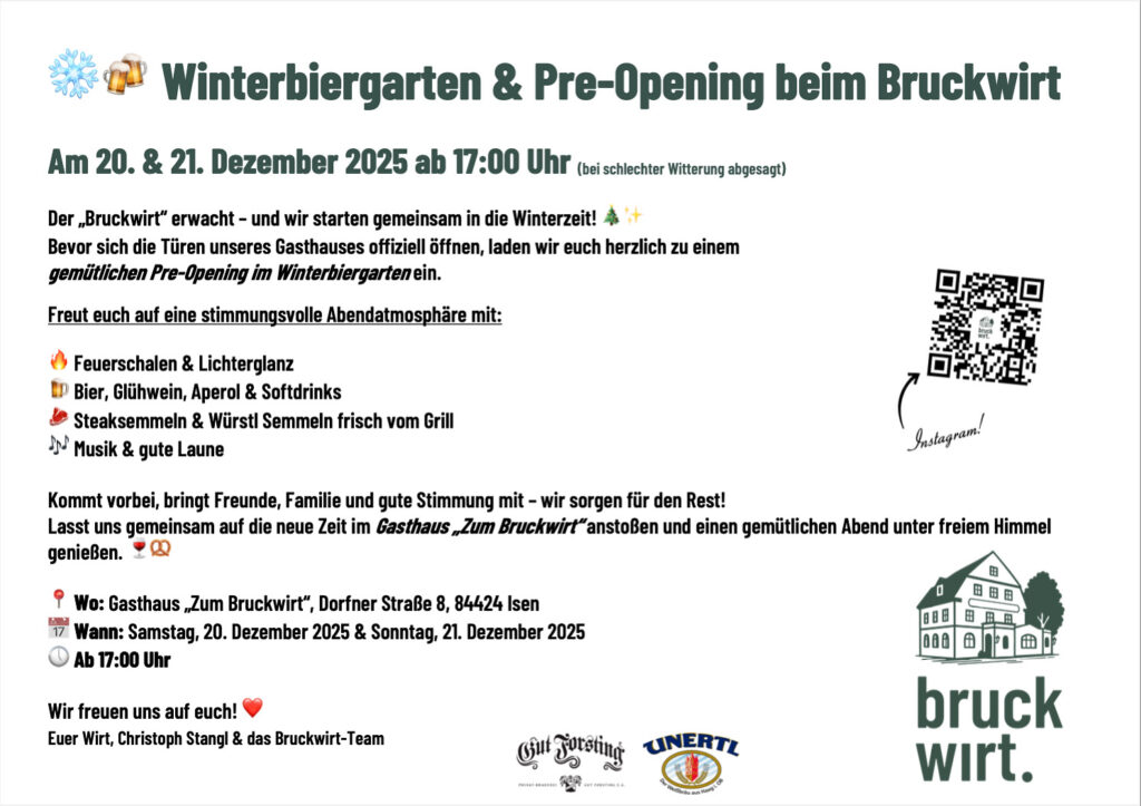 Bruckwirt Winterbiergarten