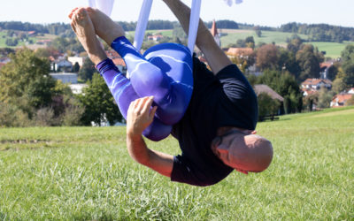 Aerial Yoga - Kopfüber