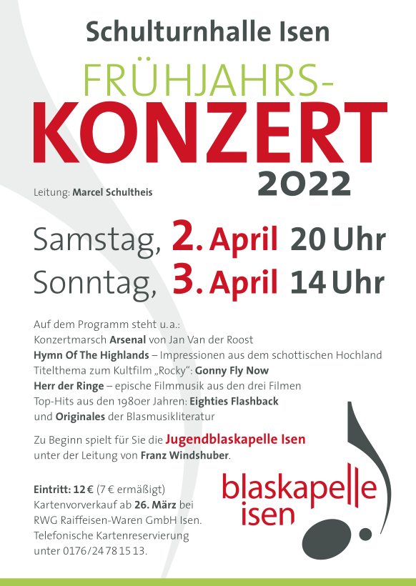 Frühjahrskonzert 2022