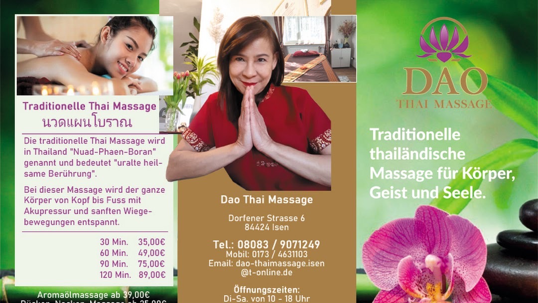 Dao Thai Massage Isen